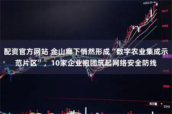 配资官方网站 金山廊下悄然形成“数字农业集成示范片区”，10家企业抱团筑起网络安全防线
